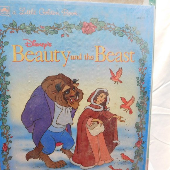Disney Beauty and the Beast Puzzle and Book A Little Golden Books - Picture 5 of 5